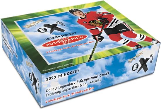 Amazon.com: 2023-24 Upper Deck E-X 2000 Hockey Hobby Box : Toys